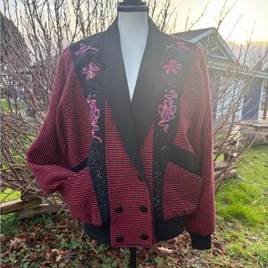 Vintage 80’s Embroidered coat